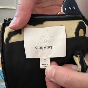 Cinq A Sept Leopard Luna dress